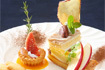 ルームサービスのケーキ